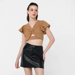 MOSSIMO - Crop top Mujer con Boleros Sin mangas