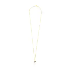 TOUS - Collar corazón de oro y nácar XXS