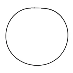 TOUS - Collar de acero IP negro 2 mm Mesh Tube