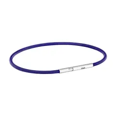 TOUS - Pulsera de acero IP lila Mesh Tube