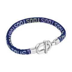 TOUS - Pulsera plata cordón MANIFESTO