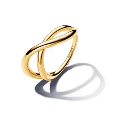 PANDORA - Anillo Infinito Forma Organica Recubrimiento en Oro