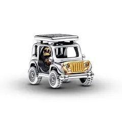 PANDORA - Charm Coche Aventuras Plata Esterlina y Recubrimiento en Oro