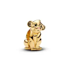 PANDORA - Charm Simba El Rey León de Disney Recubrimiento en Oro