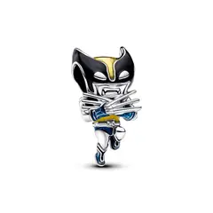 PANDORA - Charm Lobezno de Marvel Plata Esterlina