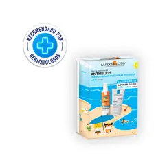 LA ROCHE POSAY - Set: Hidratante facial pack anthelios spray dermopediatrico 200 ml + Lipikar Baume Light ap+m 200 ml incluye: 2 Productos