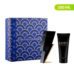CAROLINA HERRERA - Set de Perfume Hombre Bad Boy Incluye: Perfume 100 ml + Shower Gel