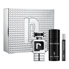 RABANNE - Set de Perfume Hombre Phantom Incluye: Perfume 100 ml + Desodorante + Perfume Travel Size