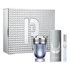 RABANNE - Set de Perfume Hombre Invictus Incluye: Perfume 100 ml + Desodorante + Perfume Travel Size