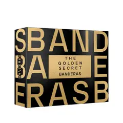 ANTONIO BANDERAS - Set de Perfume Hombre AB GOLDEN SEC 2024 ANUAL incluye: 2 productos