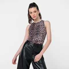 MOSSIMO - Body Mujer con Estampado Sin mangas