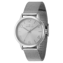 INVICTA - Reloj para Mujer Wildflower  . Reloj Análogo Acero inoxidable Plateado