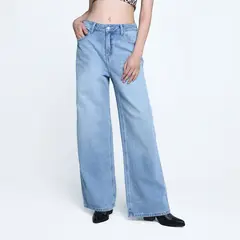 DENIMLAB - Jean Wide leg Mujer Tiro alto