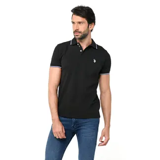 US POLO ASSN - Camiseta polo Hombre Slim