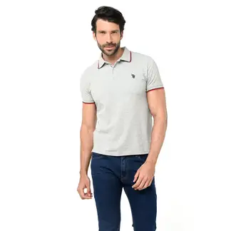 US POLO ASSN - Camiseta polo Hombre Slim