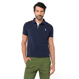 US POLO ASSN - Camiseta polo Hombre Slim