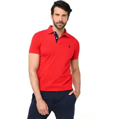 US POLO ASSN - Camiseta polo Hombre Slim