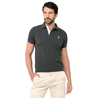 US POLO ASSN - Camiseta polo Hombre Slim