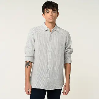 GAP - Camisa Hombre Manga larga de Lino