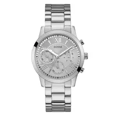 GUESS - Reloj Mujer SOLAR. Reloj Acero Inoxidable Plateado W1070L1