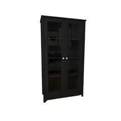 BERTOLINI - Mueble Vitrina Moderno en Melamina 146 x 80 x 35 cm
