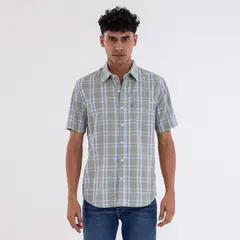 LEVIS - Camisa Hombre de CuadrosManga corta de Algodón