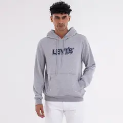 LEVIS - Hoodie Hombre con Logo de Algodón