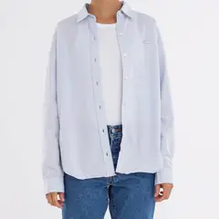 LEVIS - Camisa Mujer con Logo Manga larga de Algodón