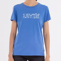 LEVIS - Camiseta Mujer con Estampado Manga corta de Algodón