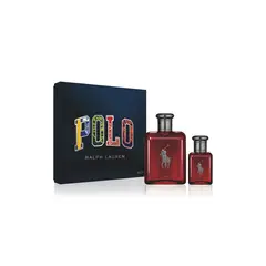 RALPH LAUREN - Set de Perfume Hombre Polo Red Parfum Incluye:2 Productos