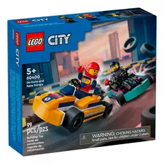 LEGO - Set de KARTS Y PILOTOS DE CARRERAS por 140 Piezas para mayores 5 años