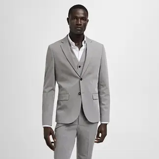 MANGO - Blazer Hombre Slim