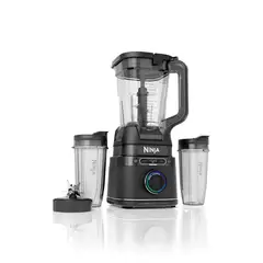 NINJA - Licuadora Inteligente Detect Power Pro con 2 vasos 1.800 W 10 Velocidades TB301 | Controla Velocidad y Potencia según Tamaño y Tipo de Alimento |Potencia máxima 1800 W