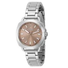INVICTA - Reloj para Mujer Wildflower . Reloj Análogo Acero inoxidable Plateado
