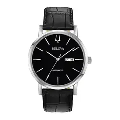 BULOVA - Reloj Hombre Catalog. Reloj Cuero Negro 96C131