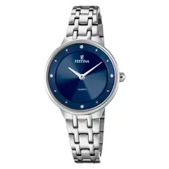 FESTINA - Reloj para Mujer Mademoiselle . Reloj Análogo Acero inoxidable Plateado