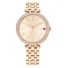 TOMMY HILFIGER - Reloj para Mujer 1782721 . Reloj Análogo Acero inoxidable Oro Rosa