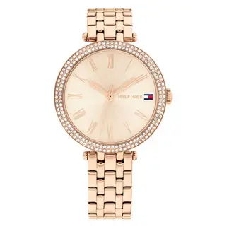 TOMMY HILFIGER - Reloj para Mujer 1782721 . Reloj Análogo Acero inoxidable Oro Rosa