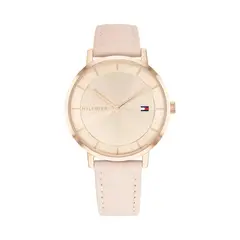 TOMMY HILFIGER - Reloj para Mujer 1782734 . Reloj Análogo Cuero Beige