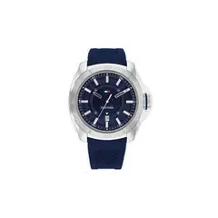 TOMMY HILFIGER - Reloj para Hombre 1792134 . Reloj Análogo Silicona Azul