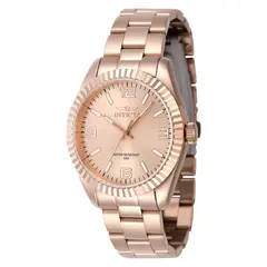 INVICTA - Reloj para Mujer Specialty . Reloj Análogo Acero inoxidable Oro rosa