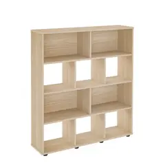BERTOLINI - Biblioteca Estantería Librero en MDP 10 compartimientos
