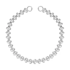 TOUS - Pulsera cadena de plata con motivos bola Hold Oval
