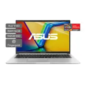 ASUS - Portátil Vivobook 15 | AMD Ryzen 7 | 16GB de RAM | 512GB SSD de almacenamiento | Windows 11 |15.6 Pulgadas | M1502YA-NJ180W | Computador portátil