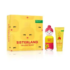 BENETTON - Set Sisterland Mujer Incluye: Perfume EDP 80 ml + Body Lotion 75 ml