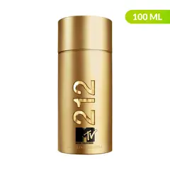 CAROLINA HERRERA - Perfume Hombre  212 Men NYC MTV 100 ml Eau de toilette