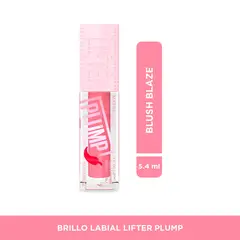 MAYBELLINE - Brillo labial LIFTER GLOSS PLUMP HOT HONEY 5.4 ML