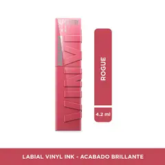 MAYBELLINE - Labial larga duración LABIAL VINYL INK PINK STRIKING 4.2 ML