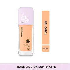 MAYBELLINE - Bases de maquillaje Líquida SUPERSTAY LUMI MATTE 340 AS X 35 ML