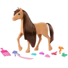 BARBIE - Detective La Gran Carrera de Caballos Set de Juego Pony Peinados Divertidos Sorpresa para niñas de 3 años en adelante